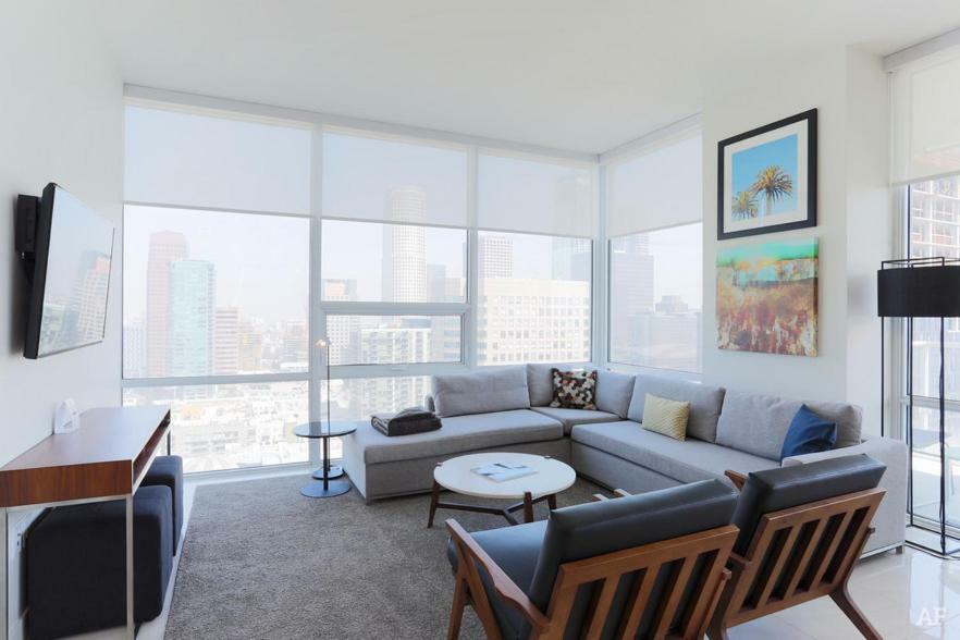Luxurious Highrise 2B 2B Apartment Heart Of Downtown La Лос-Анджелес Экстерьер фото