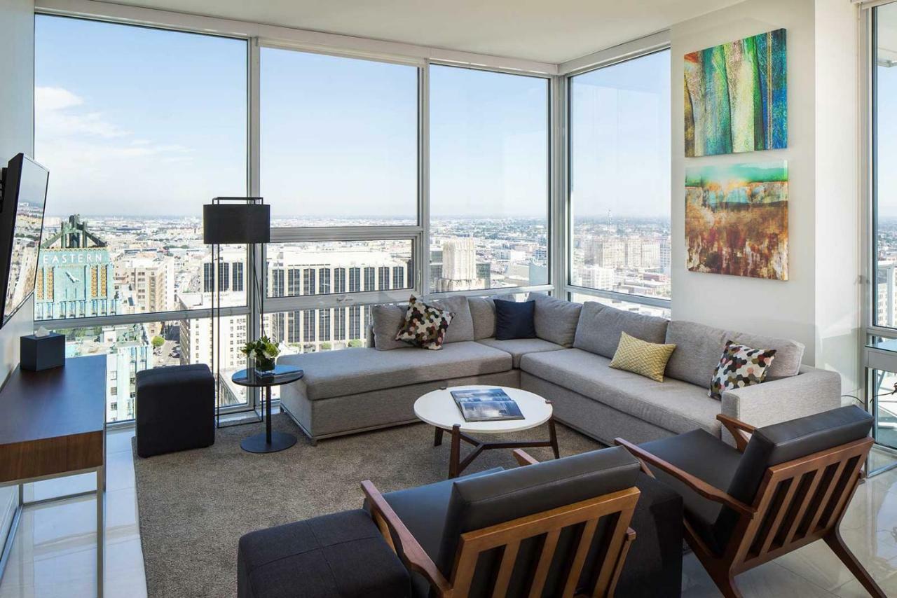 Luxurious Highrise 2B 2B Apartment Heart Of Downtown La Лос-Анджелес Экстерьер фото